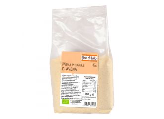 Fsc biofibre+ farina integrale di avena bio ad alto contenuto di fibra 500 g