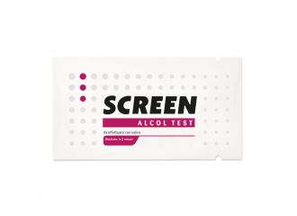 Alcol test monouso rileva alcol nell'organismo tramite saliva screen alcol test