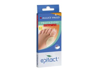 Protezione per alluce valgo epitact in silicone con epithelium activ 2 pezzi