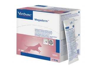 Megaderm supplemento cani superiori a 10 kg scatola da 28 sacchetti monodose 4 ml