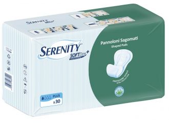 Pannolone per incontinenza sagomato serenity softdry+ aloe plus 30 pezzi