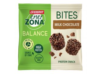 Enerzona bites milk chocolate 1 bustina