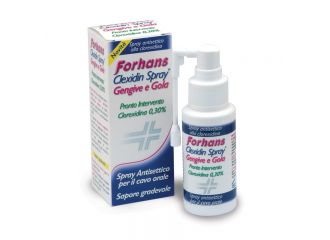 Collutorio spray con clorexidina forhans clexidin 50ml