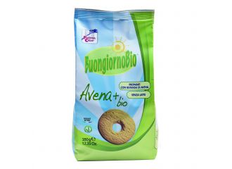 Fsc buongiornobio biscotti all'avena+ bio vegan senza latte 350 g