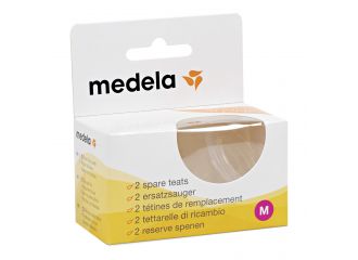 Tettarella medium flusso medio in silicone 2 pezzi