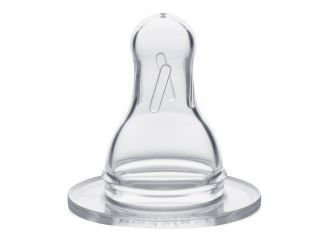 Tettarella slow flusso lento in silicone 2 pezzi