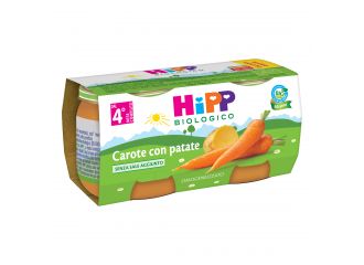 Hipp bio hipp bio omogeneizzato carote con patate 2x80 g