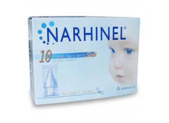 Ricarica usa e getta per aspiratore nasale narhinel 10 pezzi soft articolo 526405