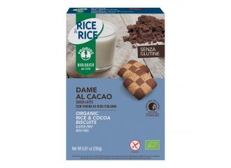 Rice&rice dame di riso con cacao senza latte 250 g