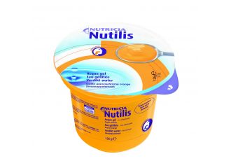 Nutilis aqua gel arancia 125 g 12 pezzi