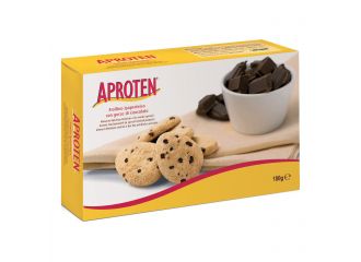 Aproten biscotti frollini con gocce di cioccolato 180 g