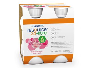 Resource 2,0 + fibre fragola 200 ml