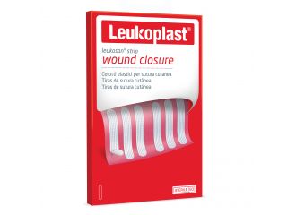 Cerotto per sutura leukosan strip 6x38mm 2 buste x 6 cerotti