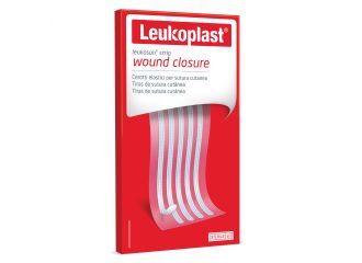 Cerotto per sutura leukosan strip 3x75 mm 2 buste x 5 cerotti