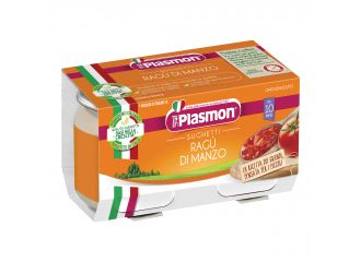 Plasmon sughetto ragu' di manzo 80 g x 2 pezzi