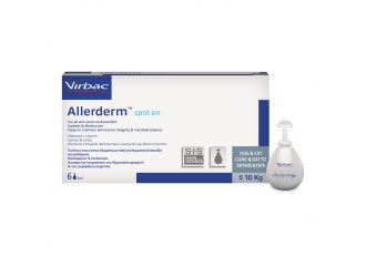 Allerderm spot on cani inferiori a 10 kg 6 pipette 2 ml