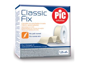 Cerotto in rocchetto pic classic fix tela bianco 2,5x500 cm fustella