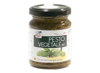 Fsc biomed pesto vegetale bio con olio extravergine di oliva 120 g
