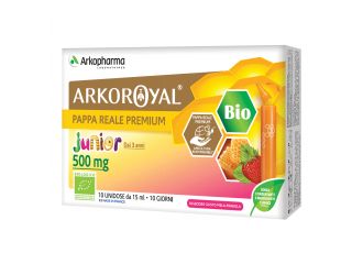 Arkoroyal pappa reale biologica 500 mg 10 unica dose