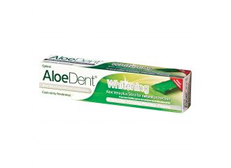 Aloedent dentifricio whitening con aloe vera e silice 100 ml