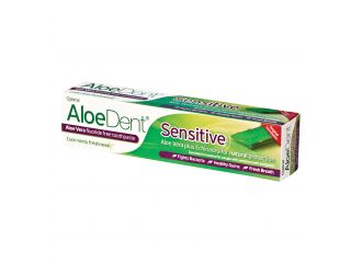 Aloedent dentifricio sensitive con aloe vera e echinacea 100 ml