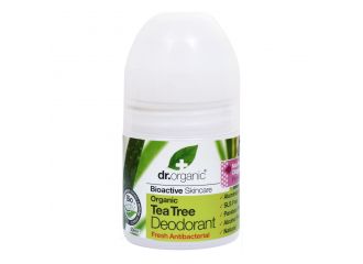 Dr organic tea tree deodorant deodorante 50 ml