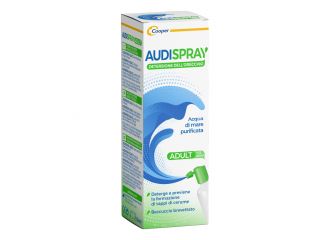 Audispray adult soluzione di acqua di mare ipertonica spray senza gas detersione orecchio 50ml