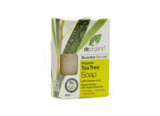 Dr organic tea tree soap saponetta 100 g