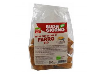 Fsc fette biscottate di farro senza lievito di birra bio con olio extravergine di oliva 200 g