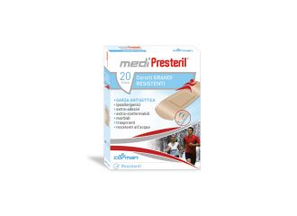 Cerotto medipresteril resistenti grandi 7x3cm 20 pezzi