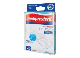 Cerotto medipresteril delicati misura 7x2cm 20 pezzi