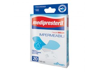 Cerotto medipresteril impermeabile misura 7x2cm 20 pezzi