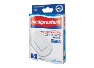 Medicazione medipresteril post operatoria delicata sterile 7,5x5 5 pezzi
