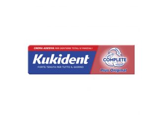 Kukident plus complete crema adesiva per protesi dentarie 47 g