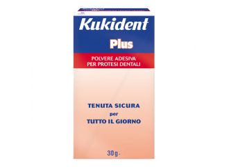 Kukident plus polvere adesiva per protesi dentarie 30 g