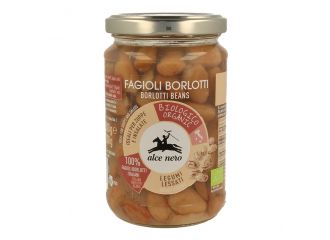 Fagioli borlotti lessati bio 300 g