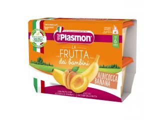 Plasmon sapori di natura omogeneizzato albicocca e banana 100 g x 4 pezzi