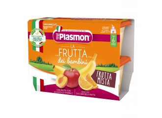 Plasmon sapori di natura omogeneizzato frutta mista 100 g x 4 pezzi