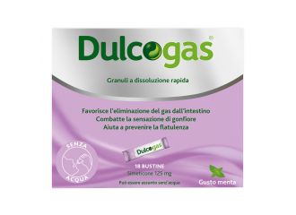 Dulcogas simeticone 125mg 18 bustine