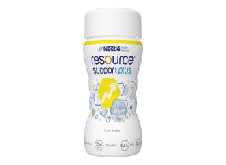 Resource support plus neutro 4 bottiglie 125 ml