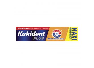 Kukident plus doppia azione crema adesiva per protesi dentarie 60 g