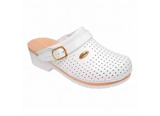 Clog s/comf.b/s ce bycast unisex white woods bianco 36