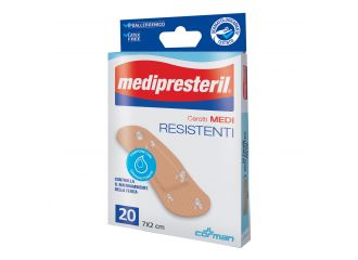Cerotto medipresteril resistenti medi 7x2cm 20 pezzi