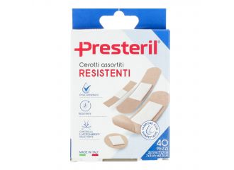 Cerotto medipresteril resistenti confezione assortita 4 formati 40 pezzi