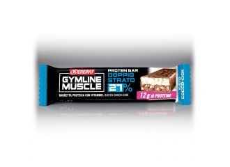 Enervit gymline muscle protein bar 27% doppio strato cocco-ciok 1 pezzo