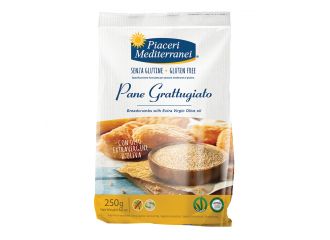 Piaceri mediterranei pane grattuggiato senza glutine 250 g