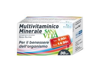 Sanavita multivitaminico minerale 30 compresse