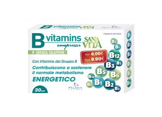 Sanavita b-vitamins 30 compresse