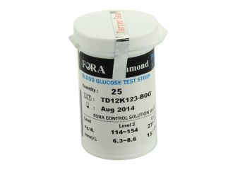 Strisce misurazione glicemia fora diamond prima voice mini gd50 25 pezzi