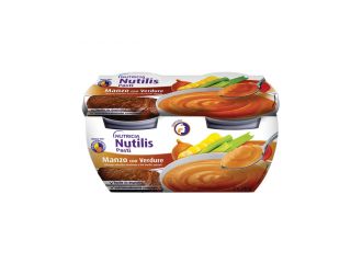 Nutilis pasti manzo con verdure 2 x 300 g